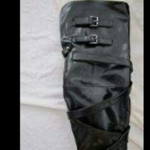 Bebe Womens Destined Fabric Pointed Toe Over Knee Black Size 6 M main image 1